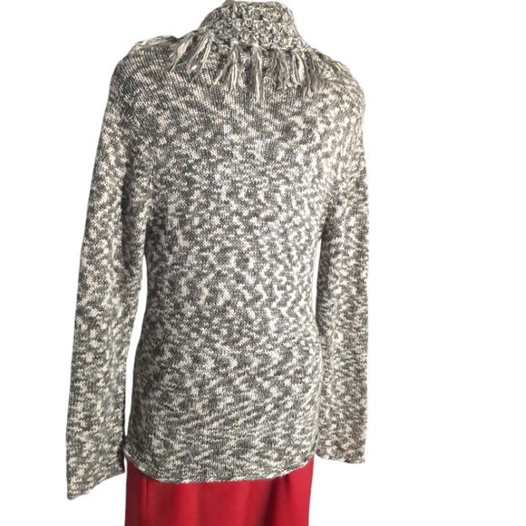 SPANNER Grey and white Sweater Size M - Picture 8 of 14